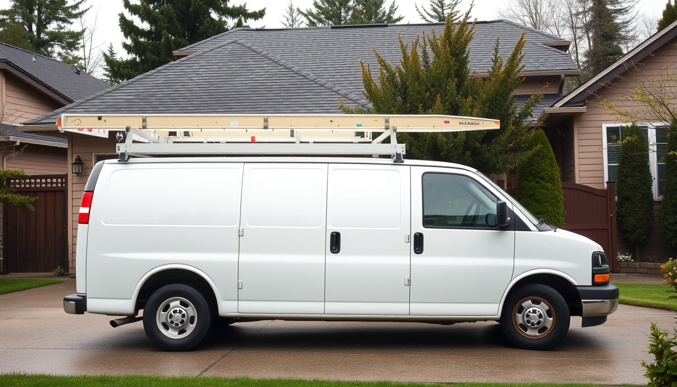 JNR crew arriving on-site for a scheduled Portland roof appointment